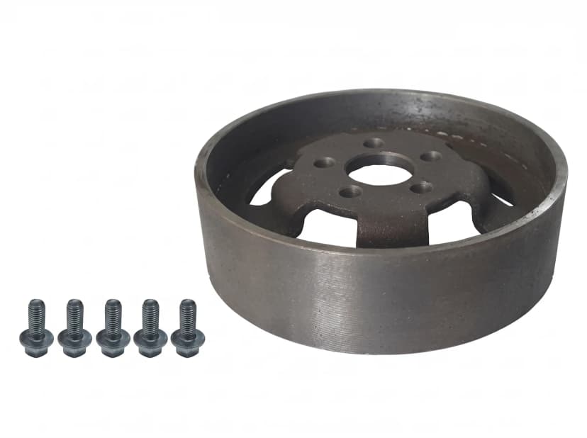پولی چدنی (پیچی) واتر پمپ ولوو FH13 قطر 155mm