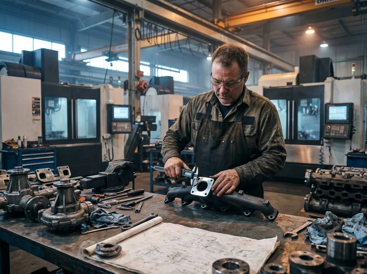 POLADSA precision ductile iron foundry and CNC machining facility